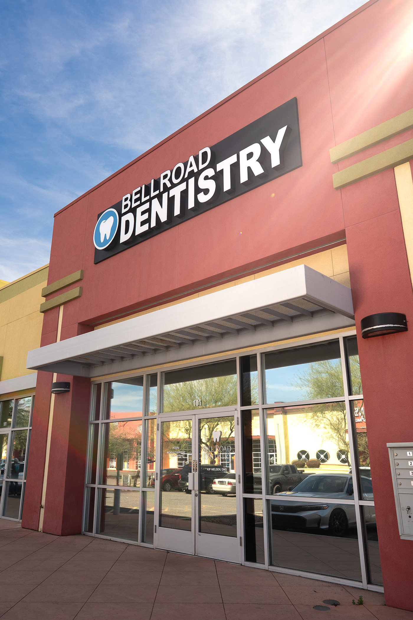 Bell Road Dentistry office exterior in Surprise, Arizona